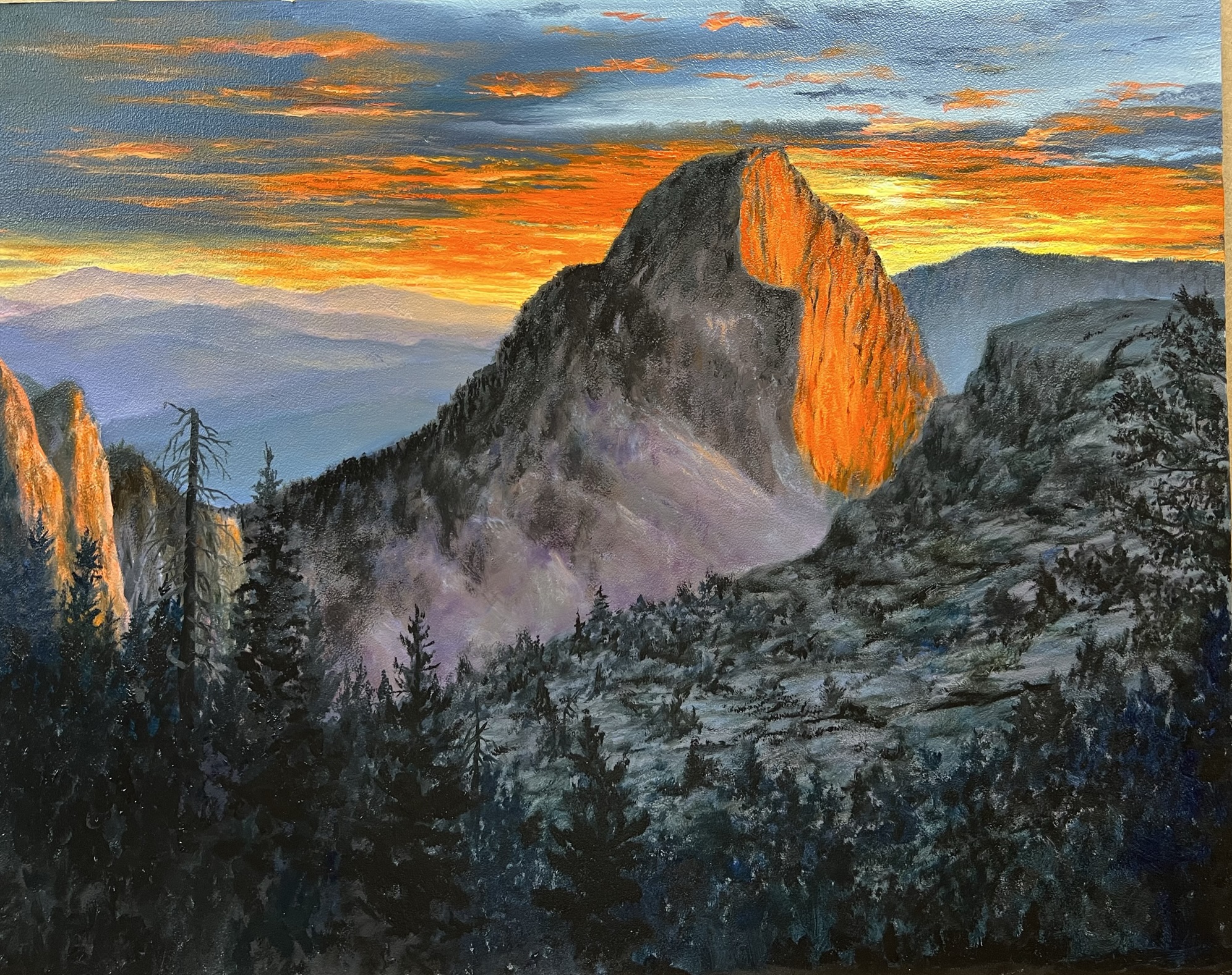 Half Dome From Olmstead Point