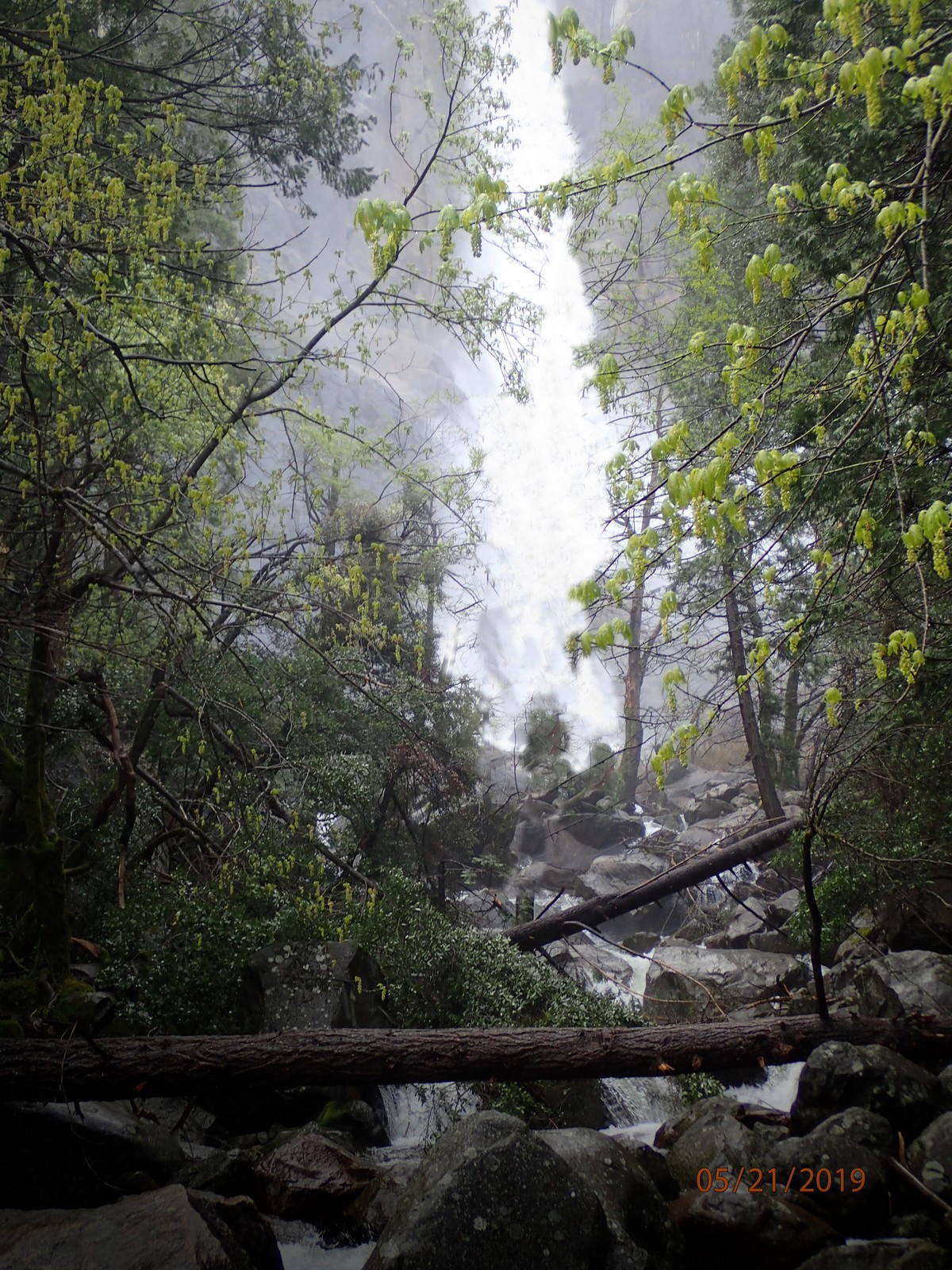 Winter at Bridalveil Falls